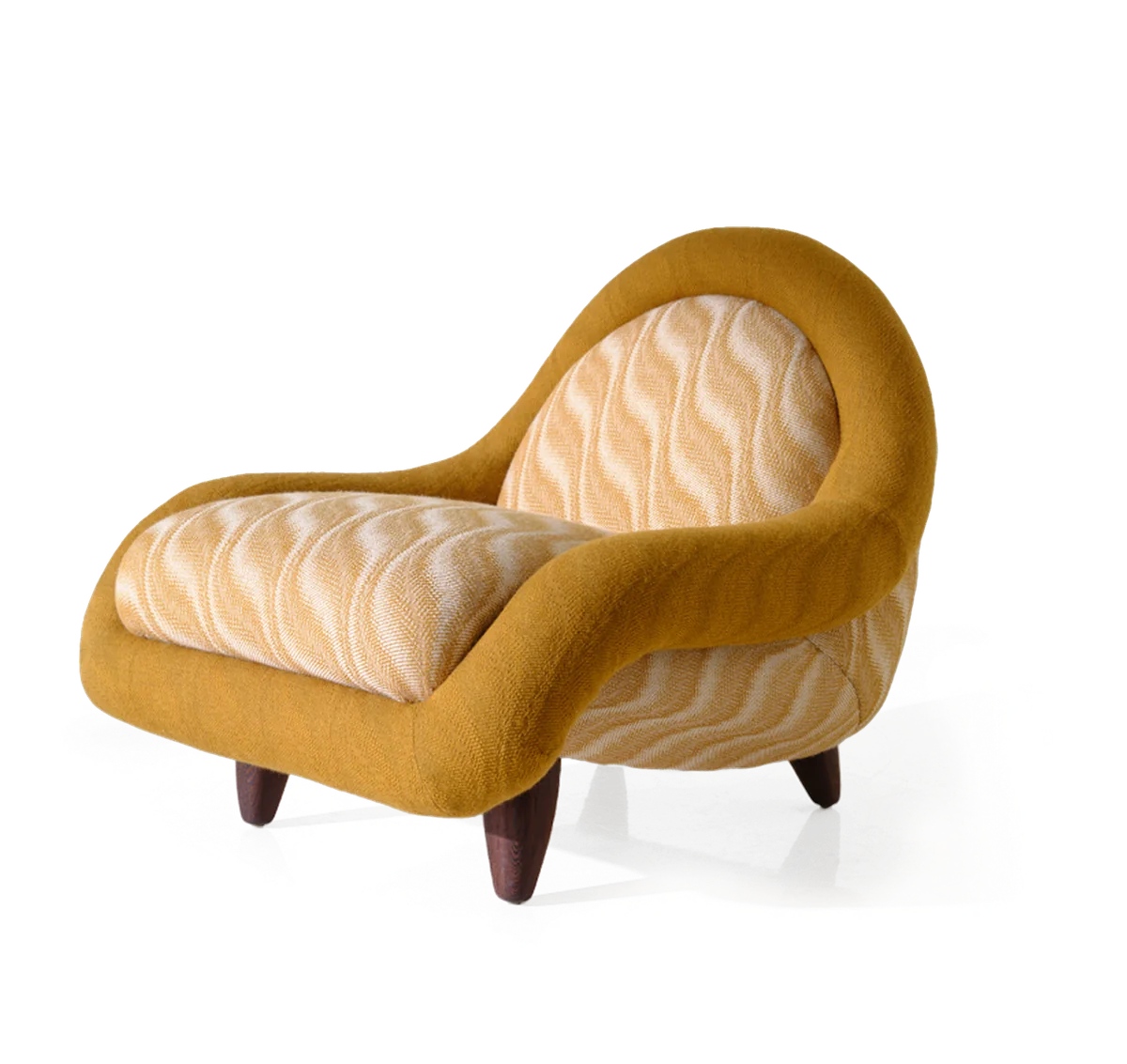 Designer armchair with its Emblem certificate